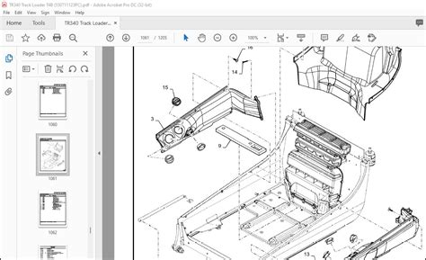 case tr340 parts list